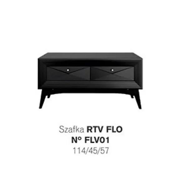 TV Ständer rtv Lowboard Sideboard Tisch Wohnzimmer Modern Holz Schwarz