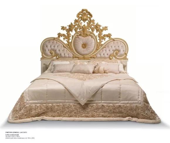Luxus Doppelbett Bett Doppel Bettrahmen Schlafzimmer Chesterfield Holz