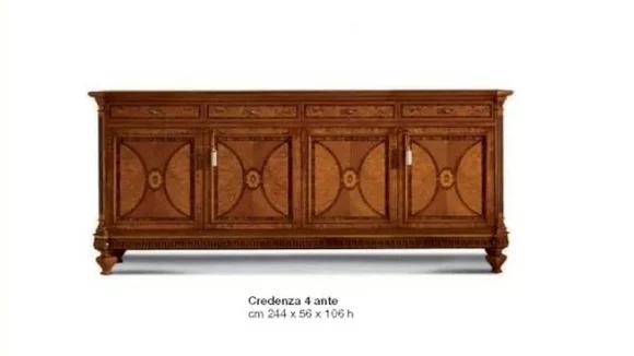 Luxus Kommode XXL Sideboard Kommoden Holz Wohnzimmer Möbel Schrank
