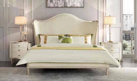 Doppelbetten Bett Weiß Bett Modern Bettgestell Betten Bettrahmen