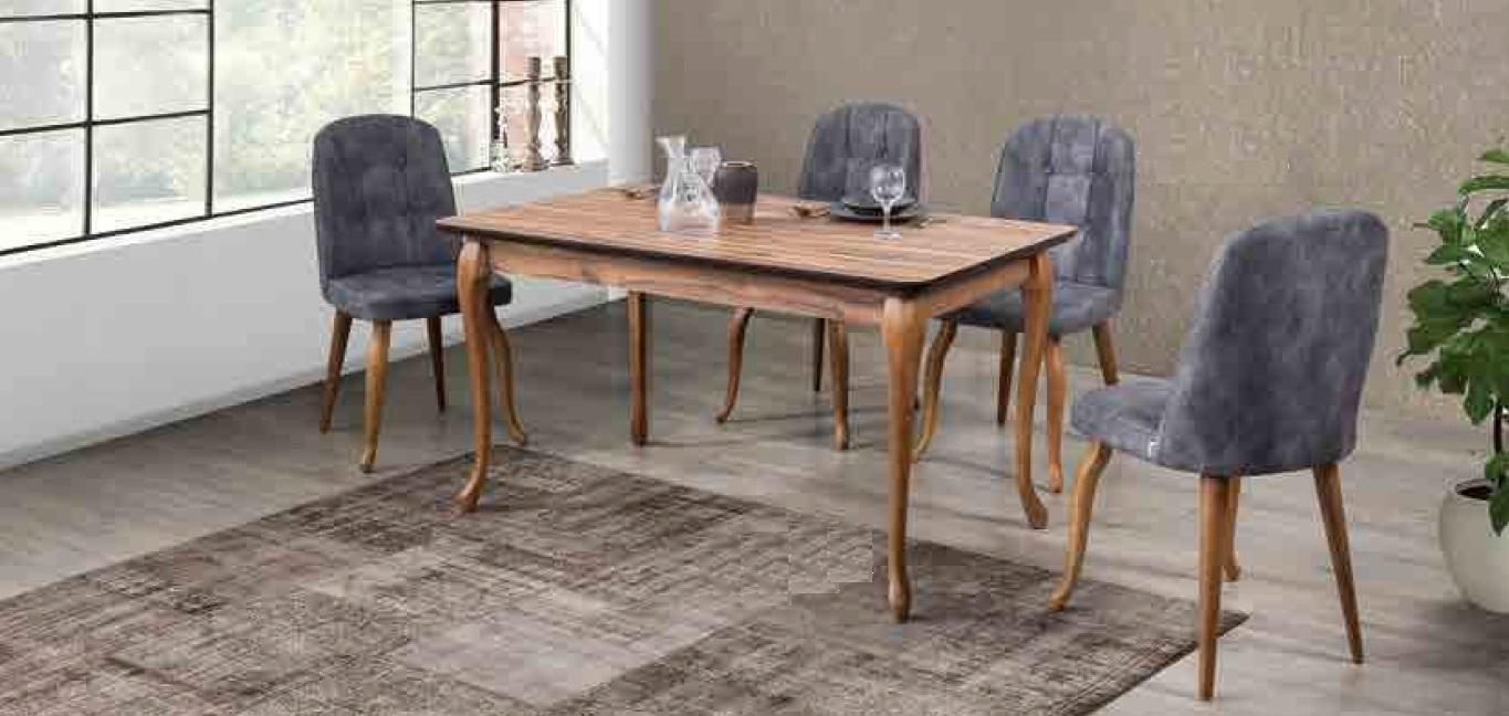 Esszimmer Esstisch Set Essgarnitur Sitzmöbel Set Eh 4 Stühle 5tlg
