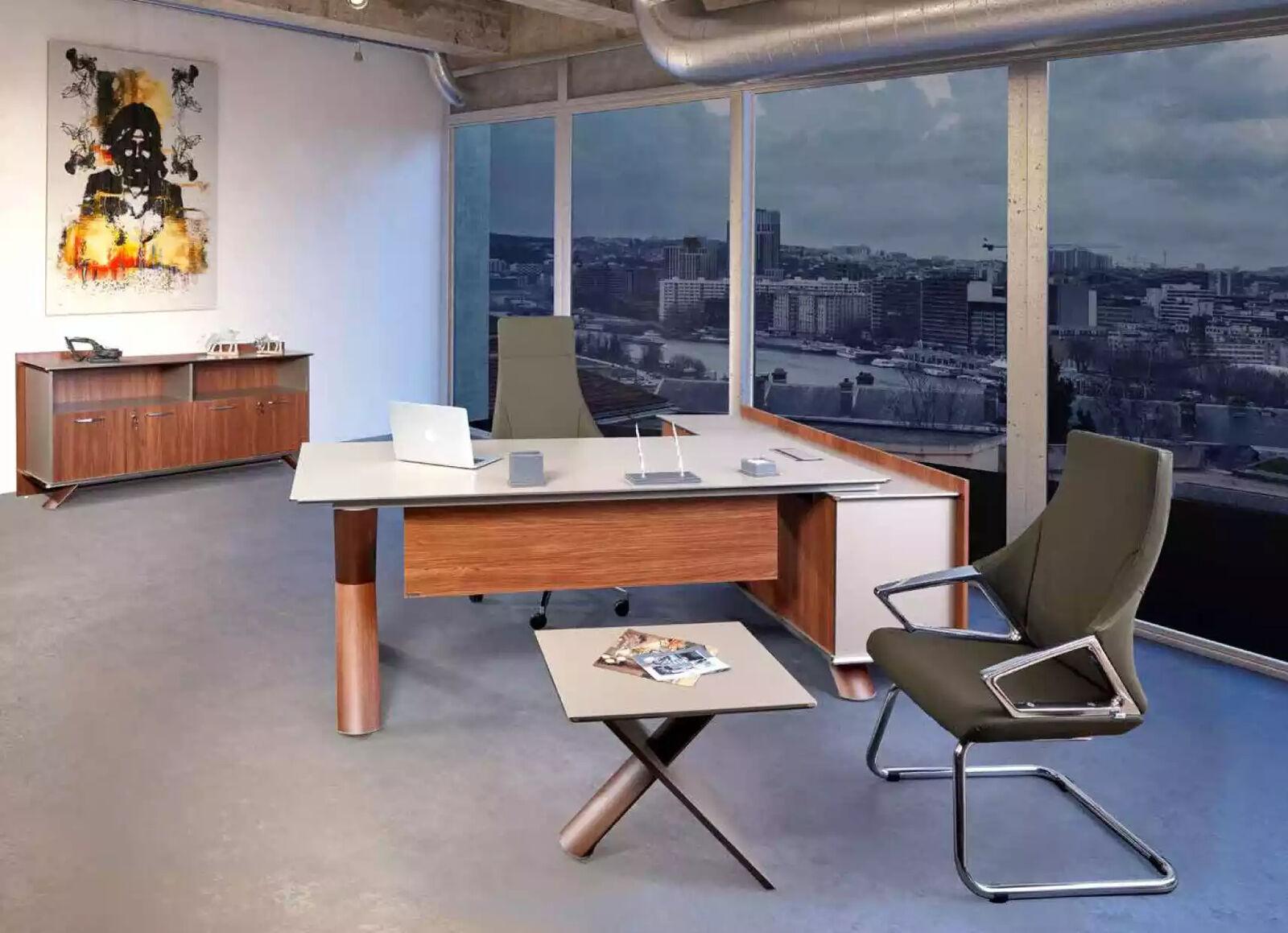 Holzmöbel Arbeitstisch Eckschreibtisch Büromöbel Kommode Couchtisch Modern