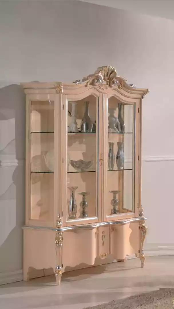 Luxus Holzschrank Design Sideboard Schränke beige Italienische Möbel