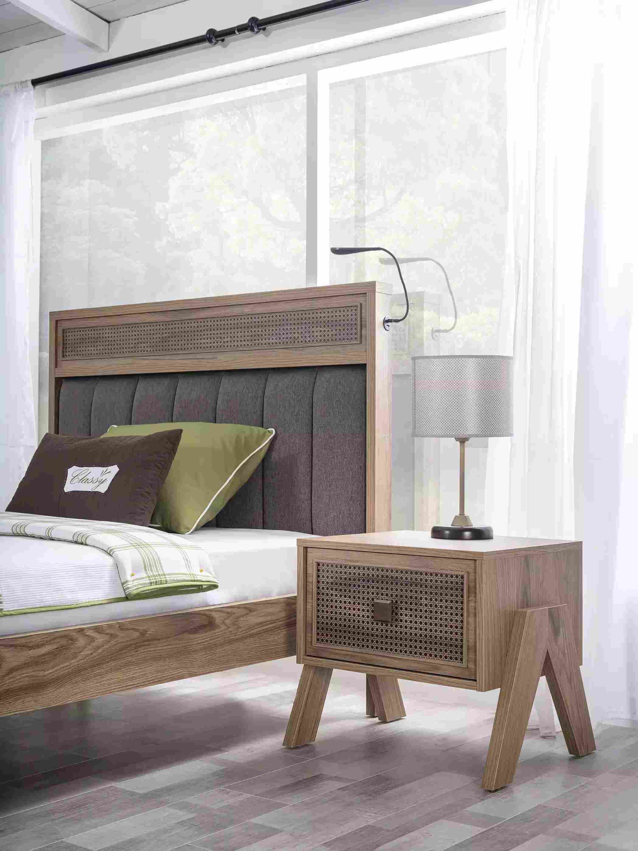 Nachtkonsole Nachttisch Kindernachttisch Kinderzimmer Holz Braun Tisch