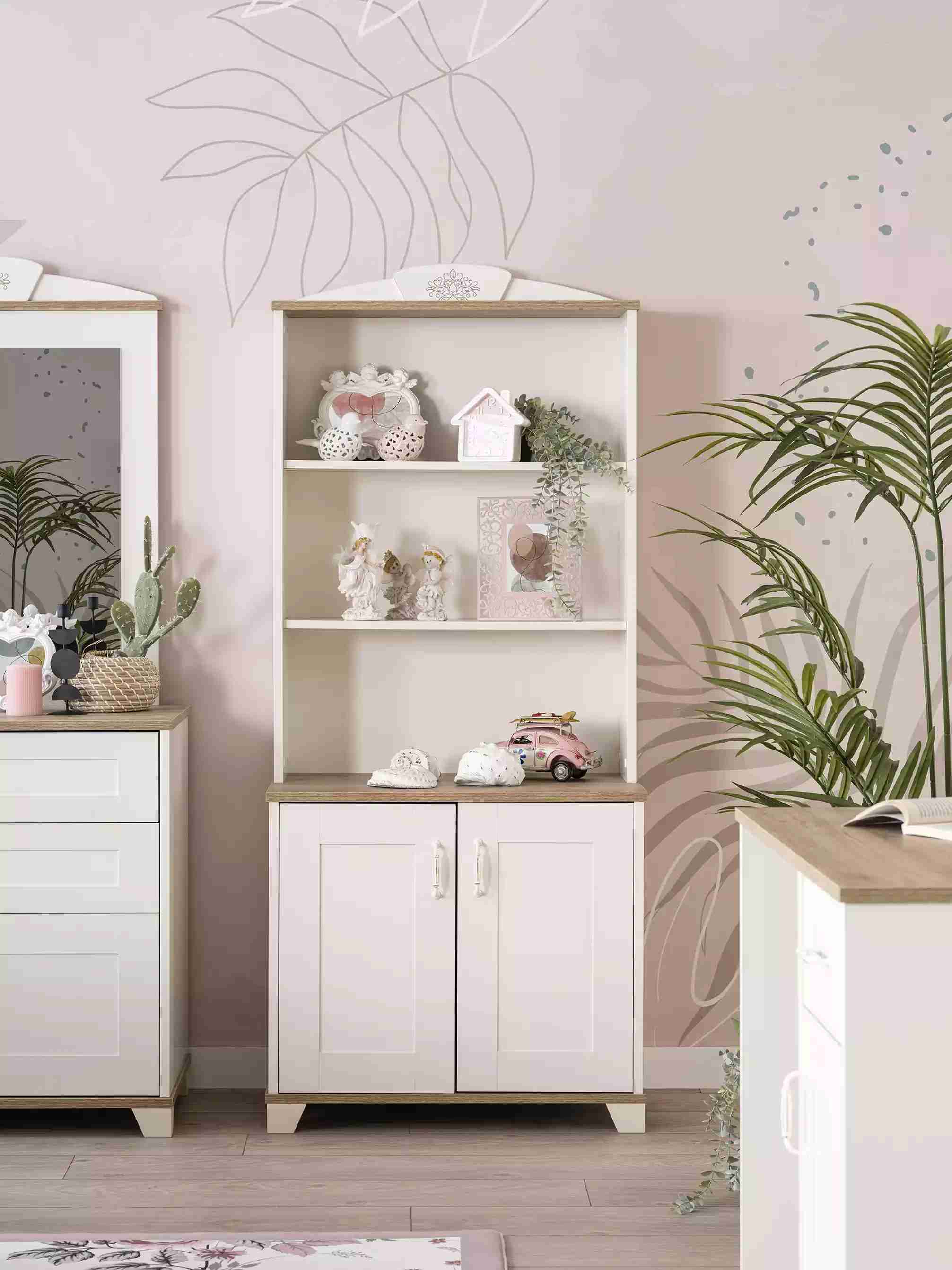 Bücherschrank Bücherregal Standregal Kinderregal Regal Holz Weiß