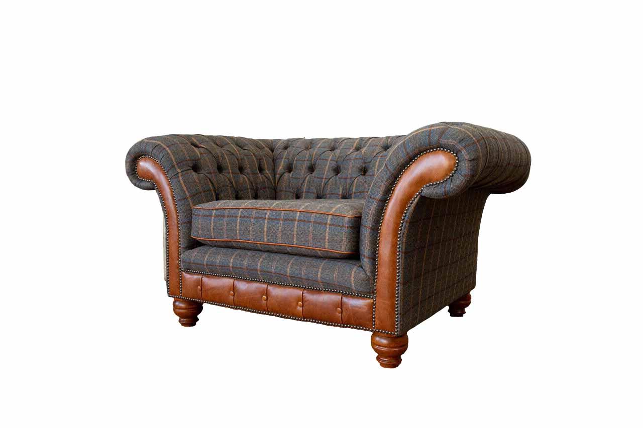 Sessel Sofa 1 Sitzer Couch Designer Textil Sofas Polster Ohrensessel