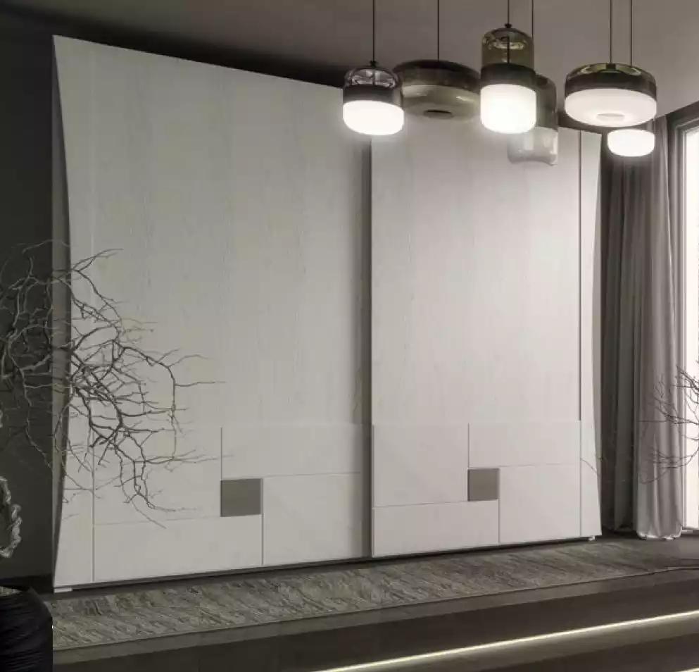 Kleiderschrank Holz Schlafzimmer Möbel Design Schränke Weiß Italien Neu