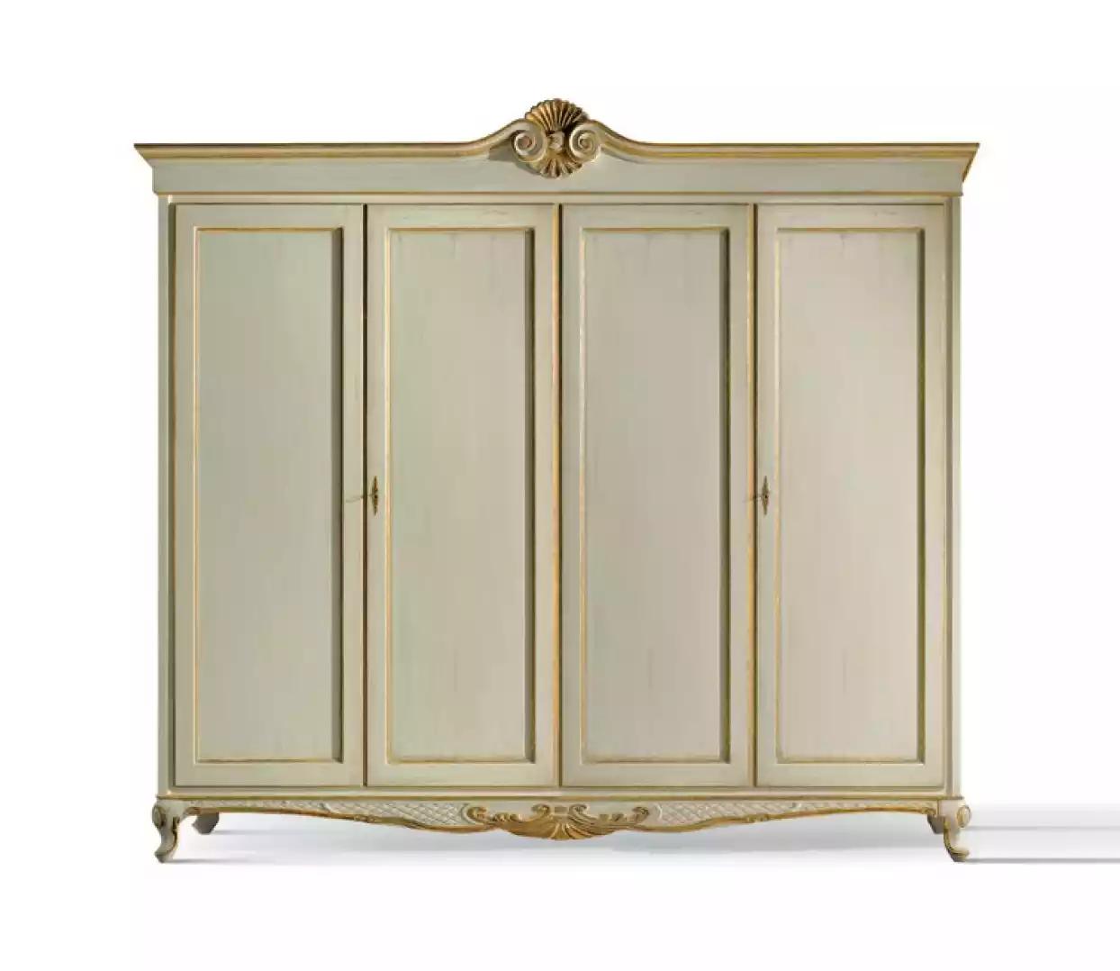 Klassische Möbel Regal Schrank Schlafzimmer Italienische Design Holz Neu