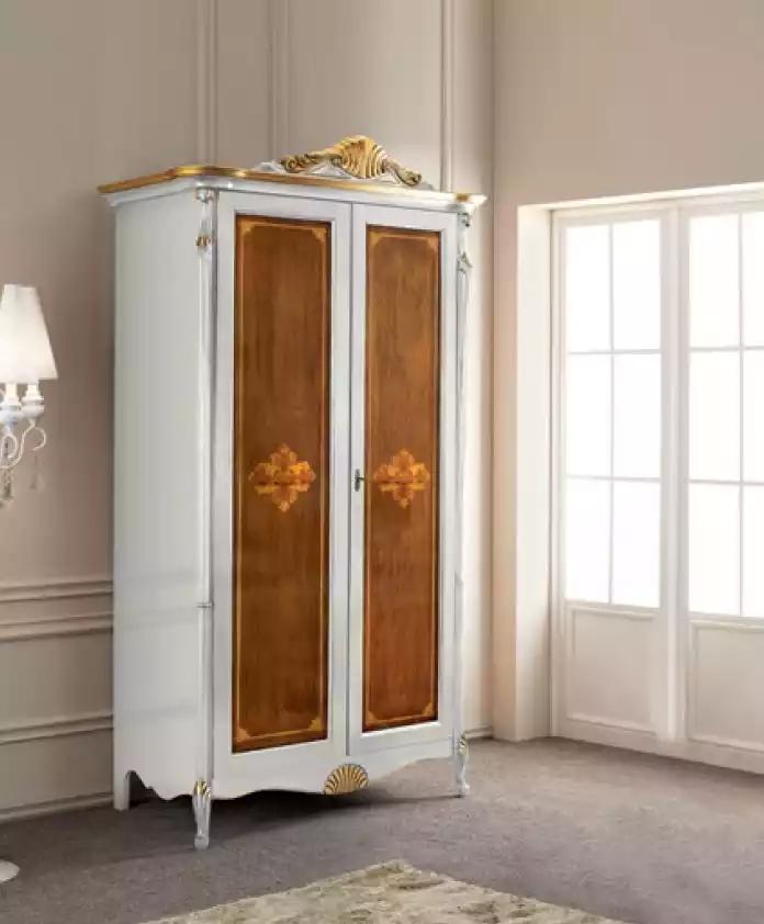Kleiderschrank Weiß Luxus Schrank Schlafzimmer Holz Möbel Schränke Neu