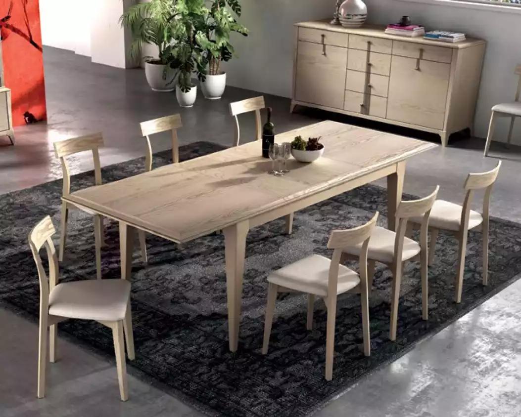 Essgarnitur Esstisch 6 x Stühle Garnitur Tisch Essgruppe 7tlg. Tisch Esszimmer