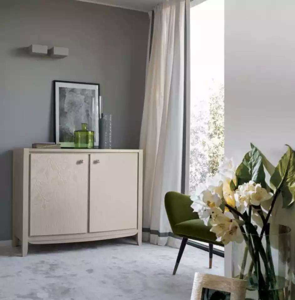 Sideboard Kommode Schrank Klassisch Luxus Kommode Wohnzimmer Beige