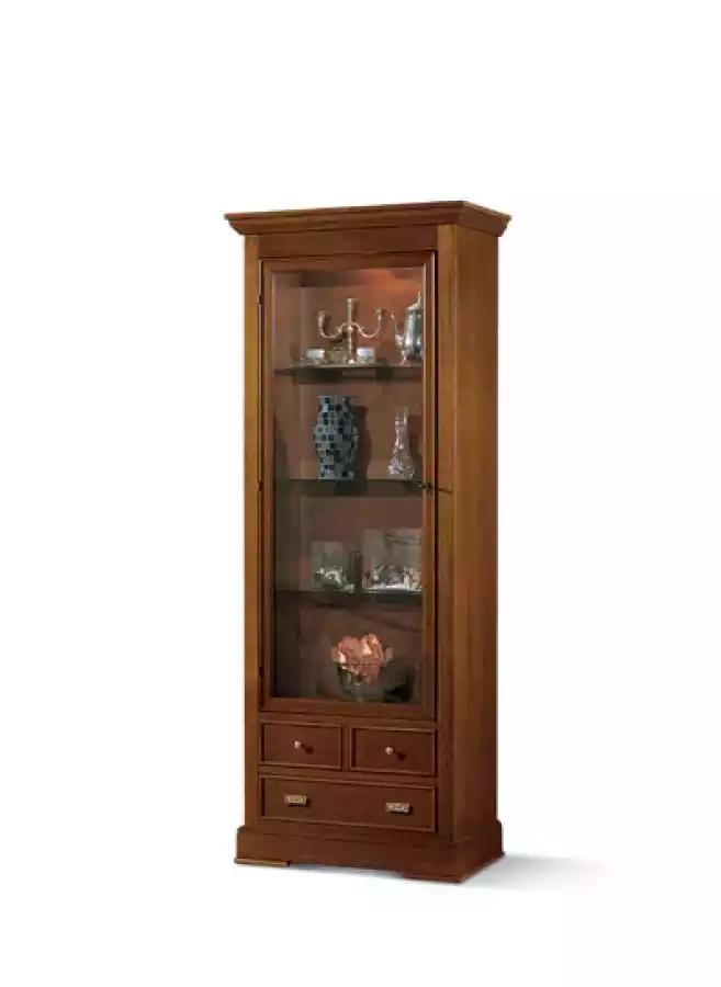 Design Möbel Luxus Holz Vitrine Stil Schrank Italienische Anrichte Neu