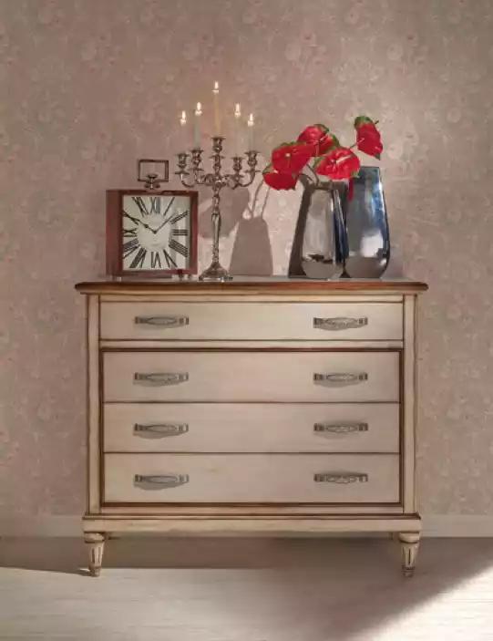 Modern Holz Kommode Schlafzimmer Luxus Möbel Designer Neu