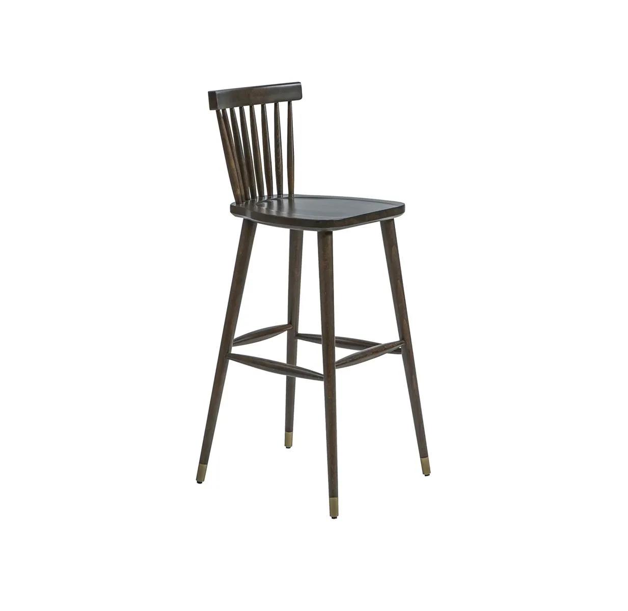 Moderne Holz Barhocker Designer Hocker Bar Stuhl Möbel Esszimmerstuhl