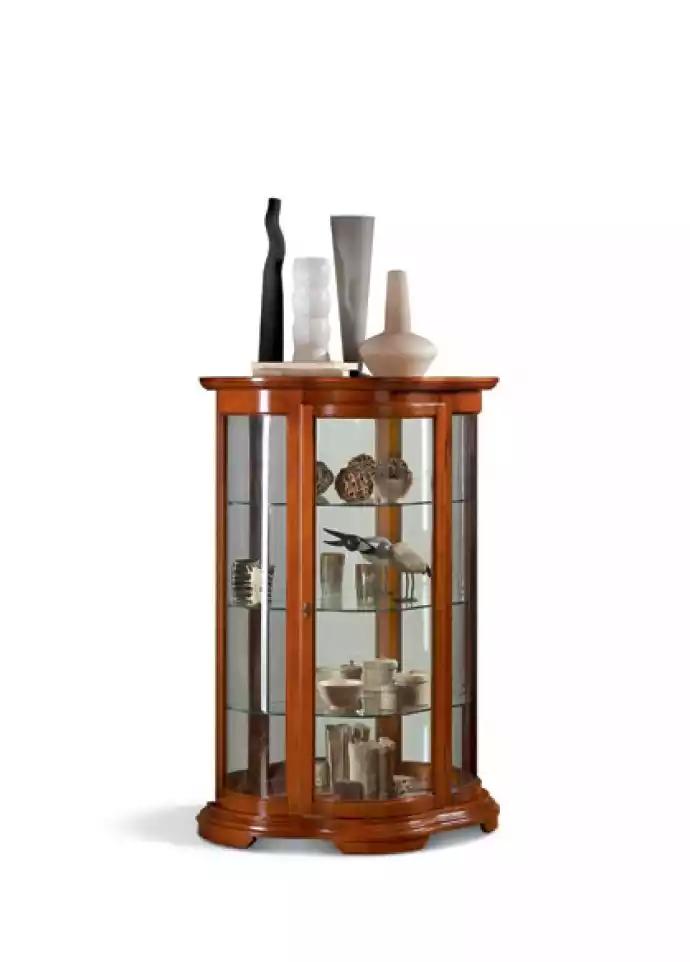 Vitrine Schrank Regal Wohnzimmer Anrichte Klassische Möbel Regale Holz