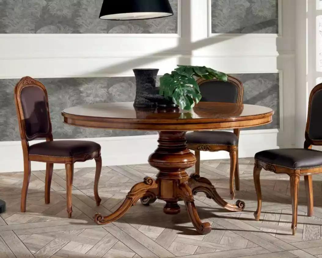 Komplett Set Esstisch 4x Stühle Esszimmer Set Ess Gruppe Holz Tisch 5tlg