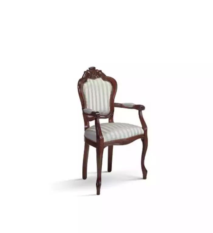 Stuhl Polster Grau Designerstuhl Esszimmer Lehnstuhl Luxus Möbel Neu