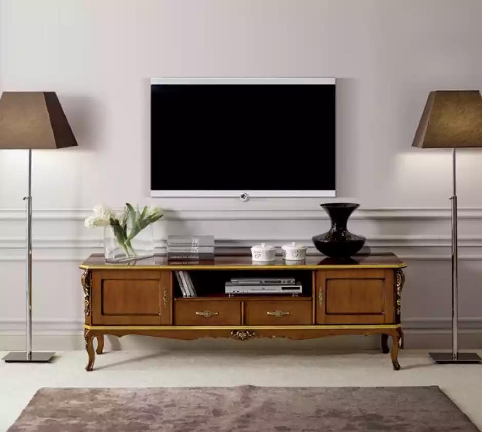 rtv Sideboard Braun Wohnzimmer Schrank tv 184cm Ständer Lowboard