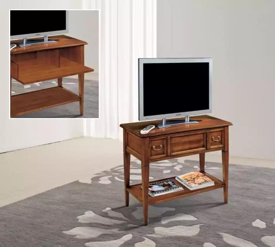 RTV Kommode Tisch Luxus Sideboard tv Wohnzimmer Braun Kommoden Holz