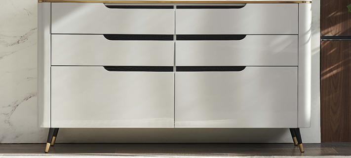 Design Kommode Anrichte Sideboard Mit Schubladen Schrank Wohn Zimmer Neu