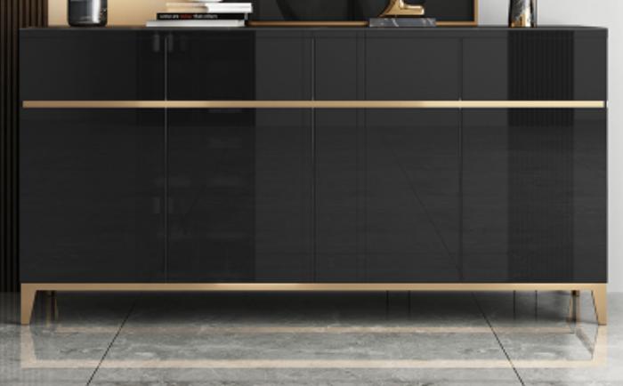 Sideboard Luxus Schrank Regal Holz Anrichte Wohnzimmer Modern Designer