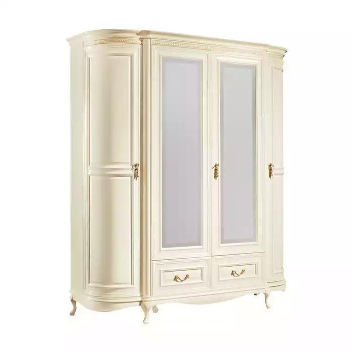 Kleiderschrank Luxus Weißer Schlafzimmer schrank Holz möbel Schränke