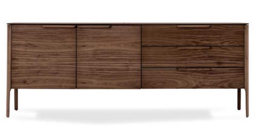 Sideboard Design Beige Luxus Esszimmer Set Kommode mit Holz Sideboards