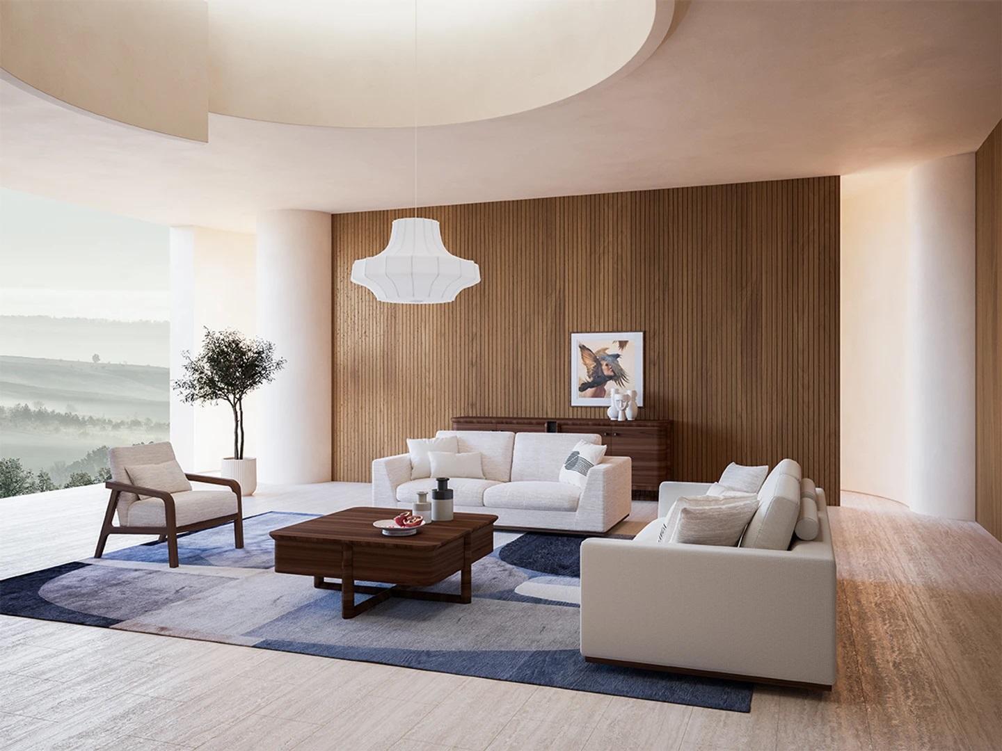 Weiß Möbel Wohnzimmer Sofagarnitur Zweisitzer Sofa Design Einrichtung Sessel