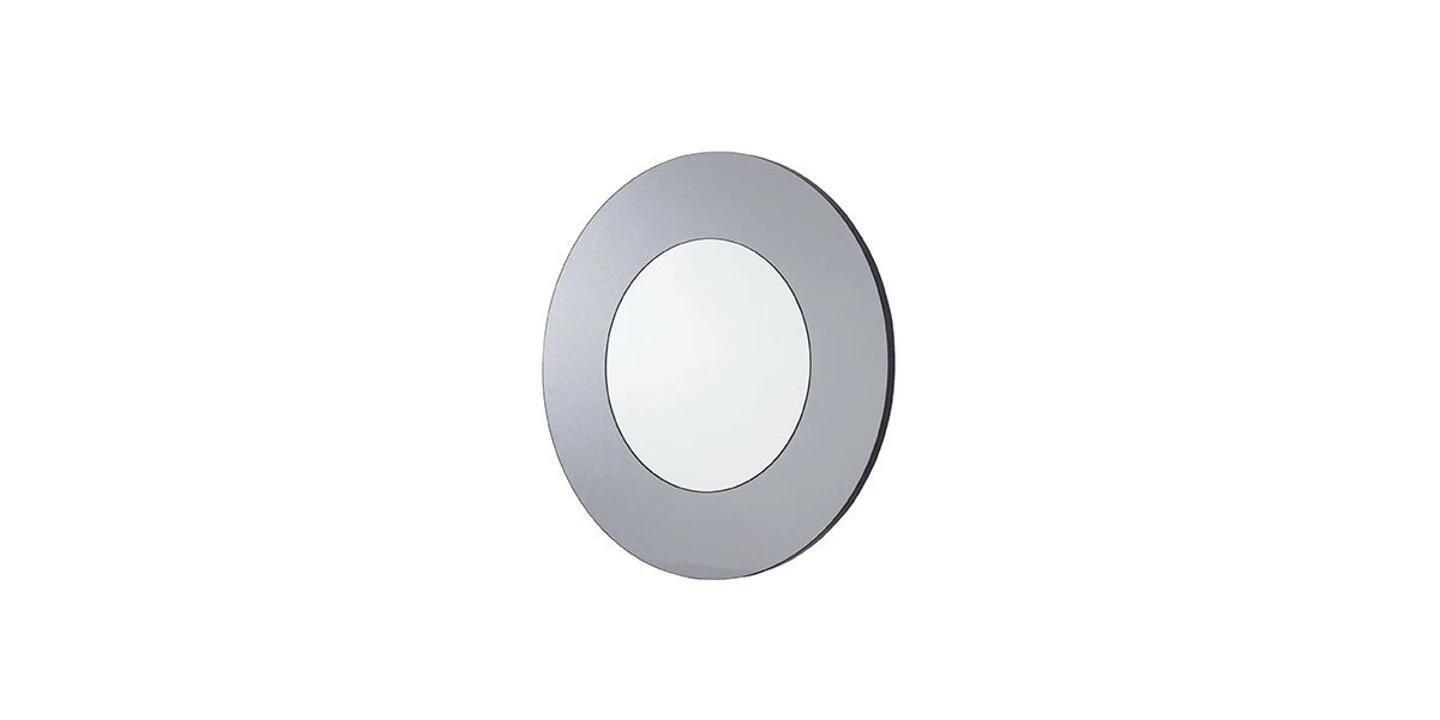 Rund Spiegel Modern Wandspiegel Design Grau Wohnzimmer Neu Einrichtung