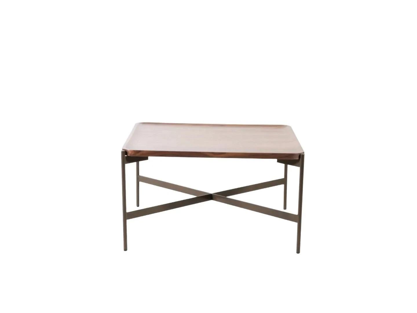 Braun Couchtisch Modern Design Wohnzimmer Einrichtung Beistelltisch