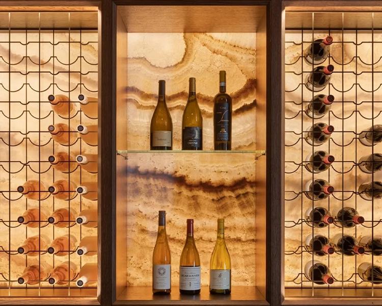 Wandmontiertes Weinregal Flaschenregal Weinablage Weinhalter Weinschrank