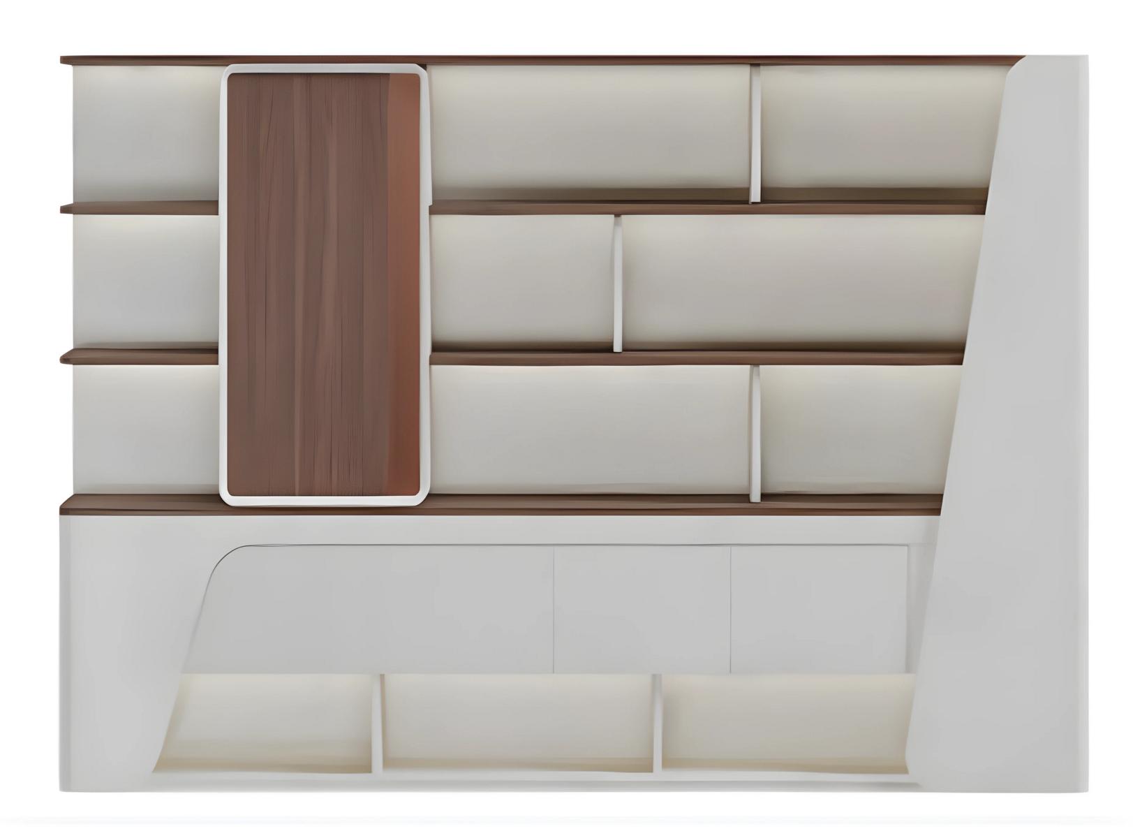 Modern Aktenschrank Bücherregal Büro Möbel praktisch