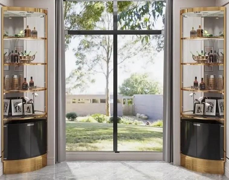 Vitrine Weinvitrine Weinlagerregal Weinschrank Weinmöbel Weinregalvitrine