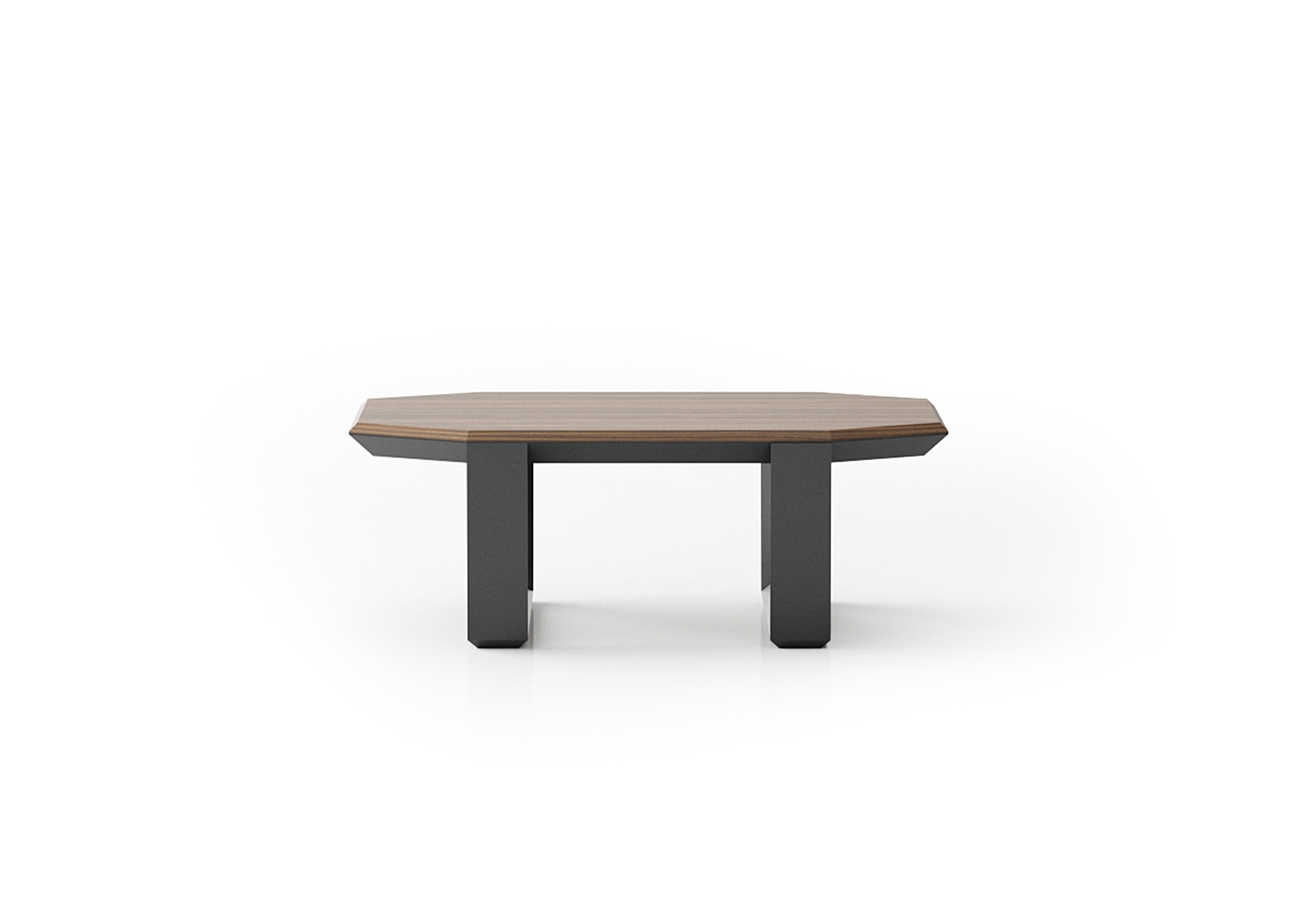 Moderner Couchtisch aus Holz in Braun