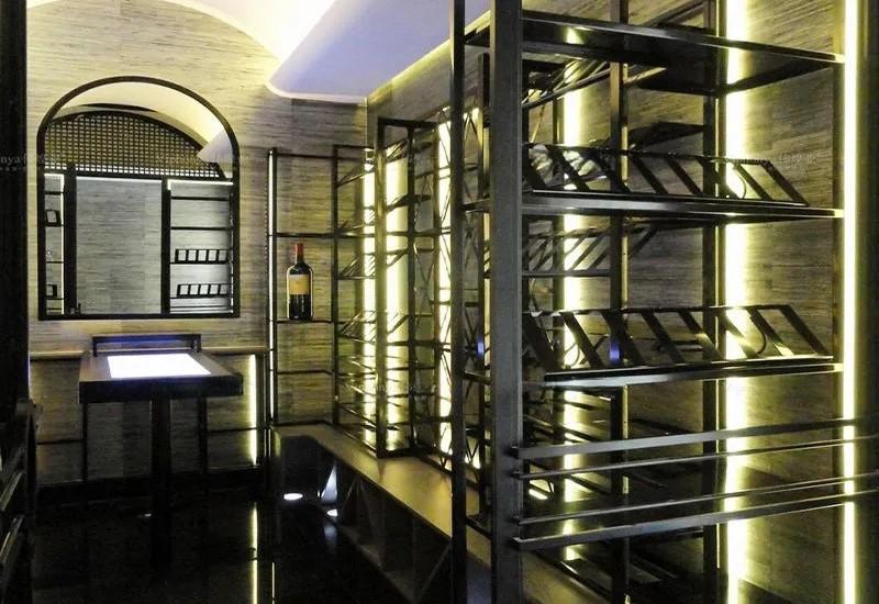 Weinregal Weinarchiv Weinlagerregal Flaschenregal Weinmöbel Weinschrank