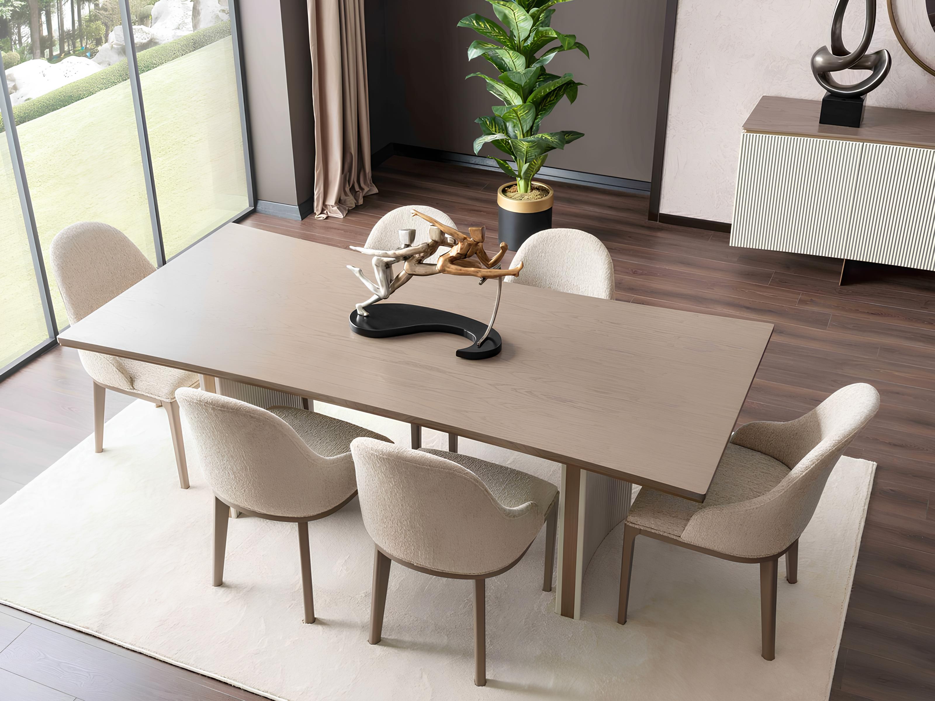 Esstisch mit 6 Stühlen – stilvolles und komfortables Esszimmer-Set