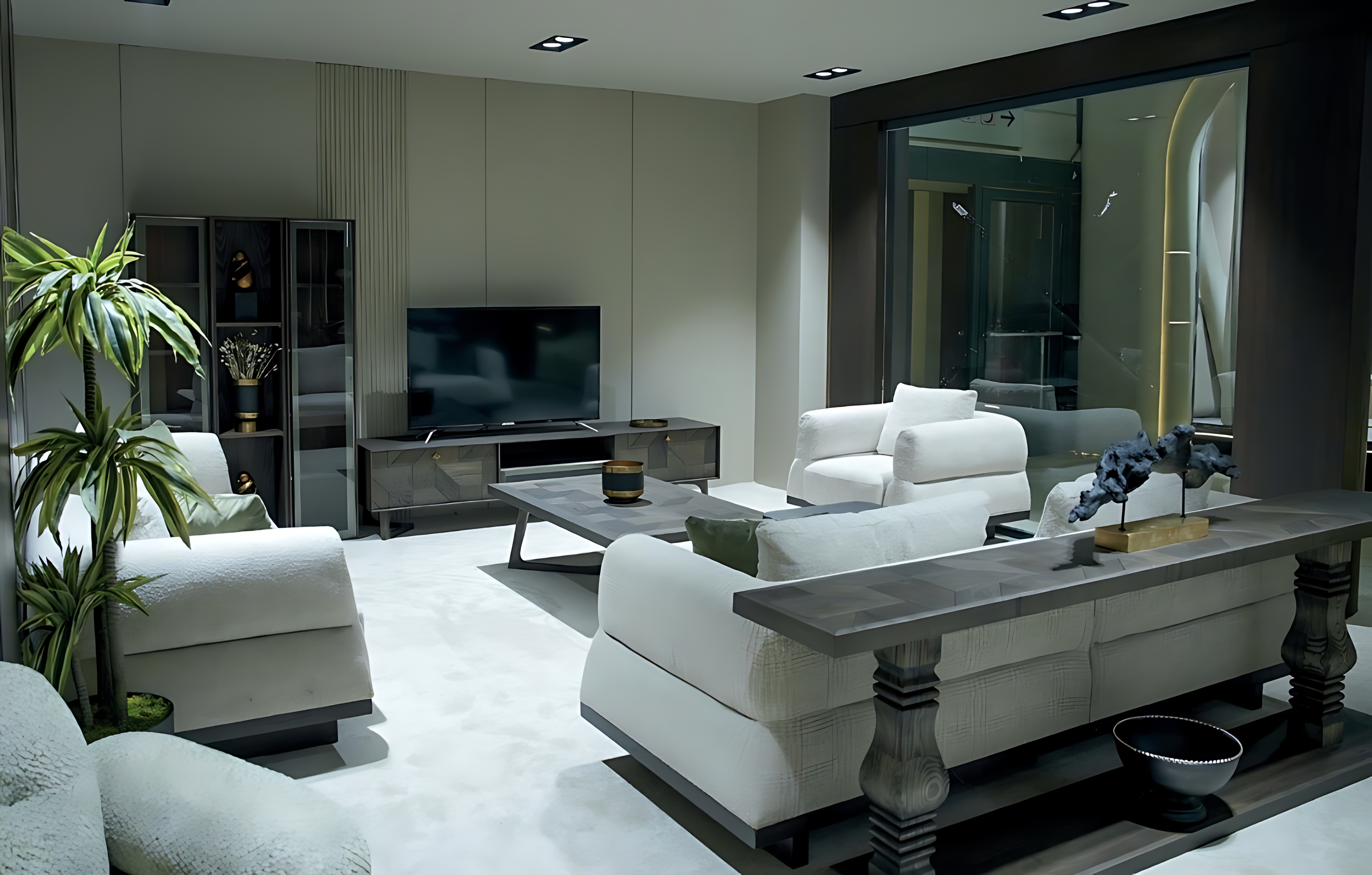 Sofa Couch Set Sofagarnitur Wohnlandschaft Modern Komfortabel Elegant