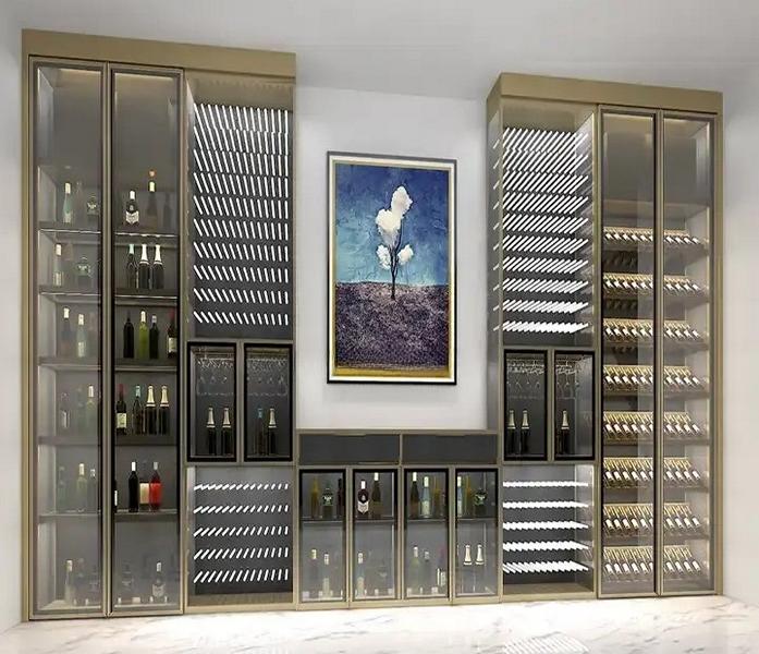 Design Weinschrank Weinablage Weinregal Weinmöbel Weinlagerregal