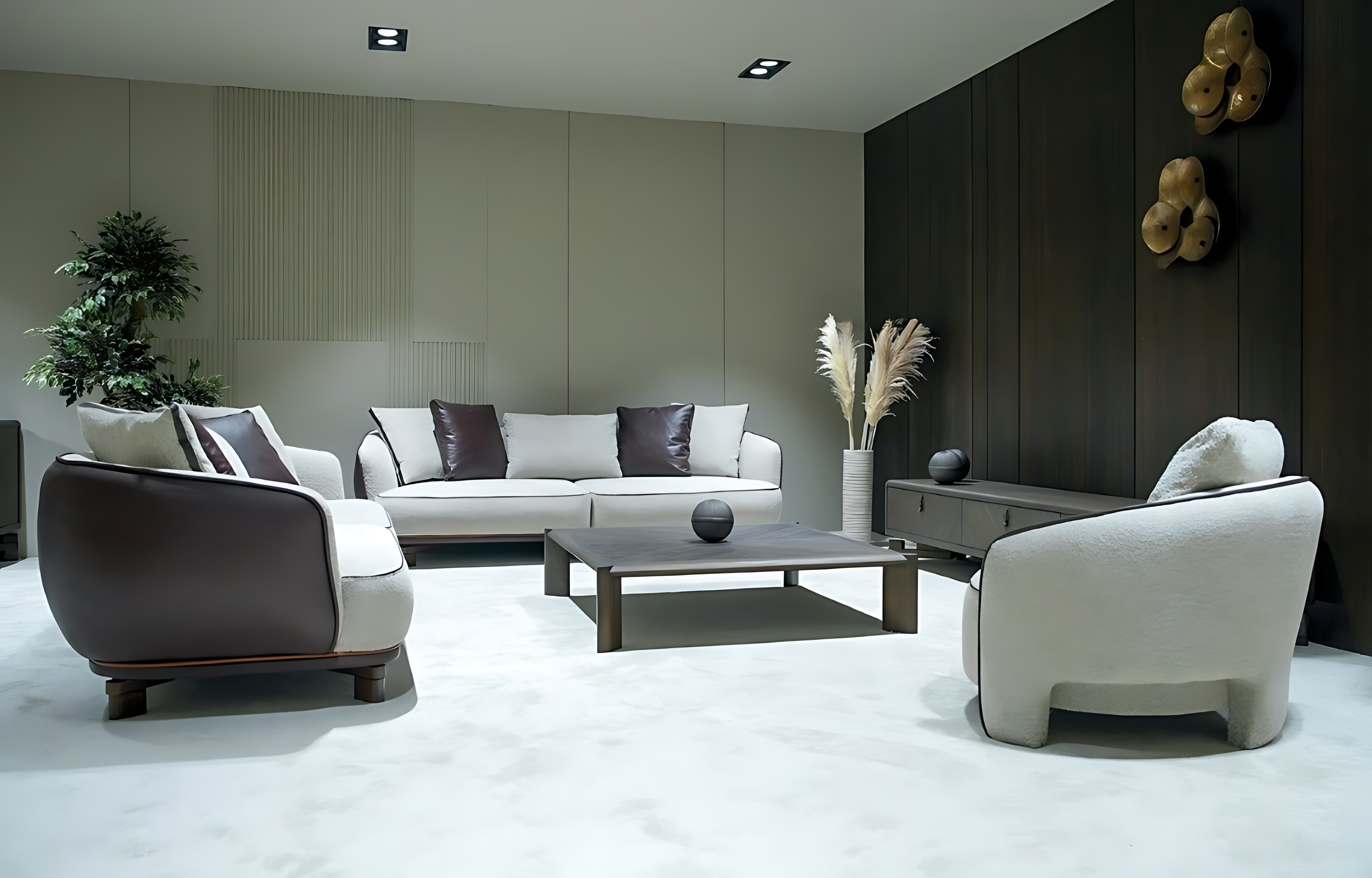 Sofagarnitur Couch Set Wohnlandschaft Sofa Modern Komfortabel Stilvoll