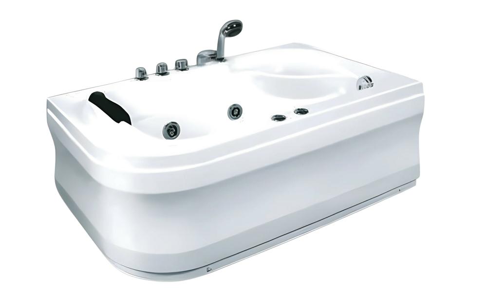 Bad Luxuswanne Whirlpool Badewanne Wellnesswanne Freistehende Wanne 130x80 cm