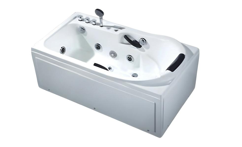 Massagewanne Designwanne Whirlpool Hydromassagewanne Wellnesswanne 170x85 cm
