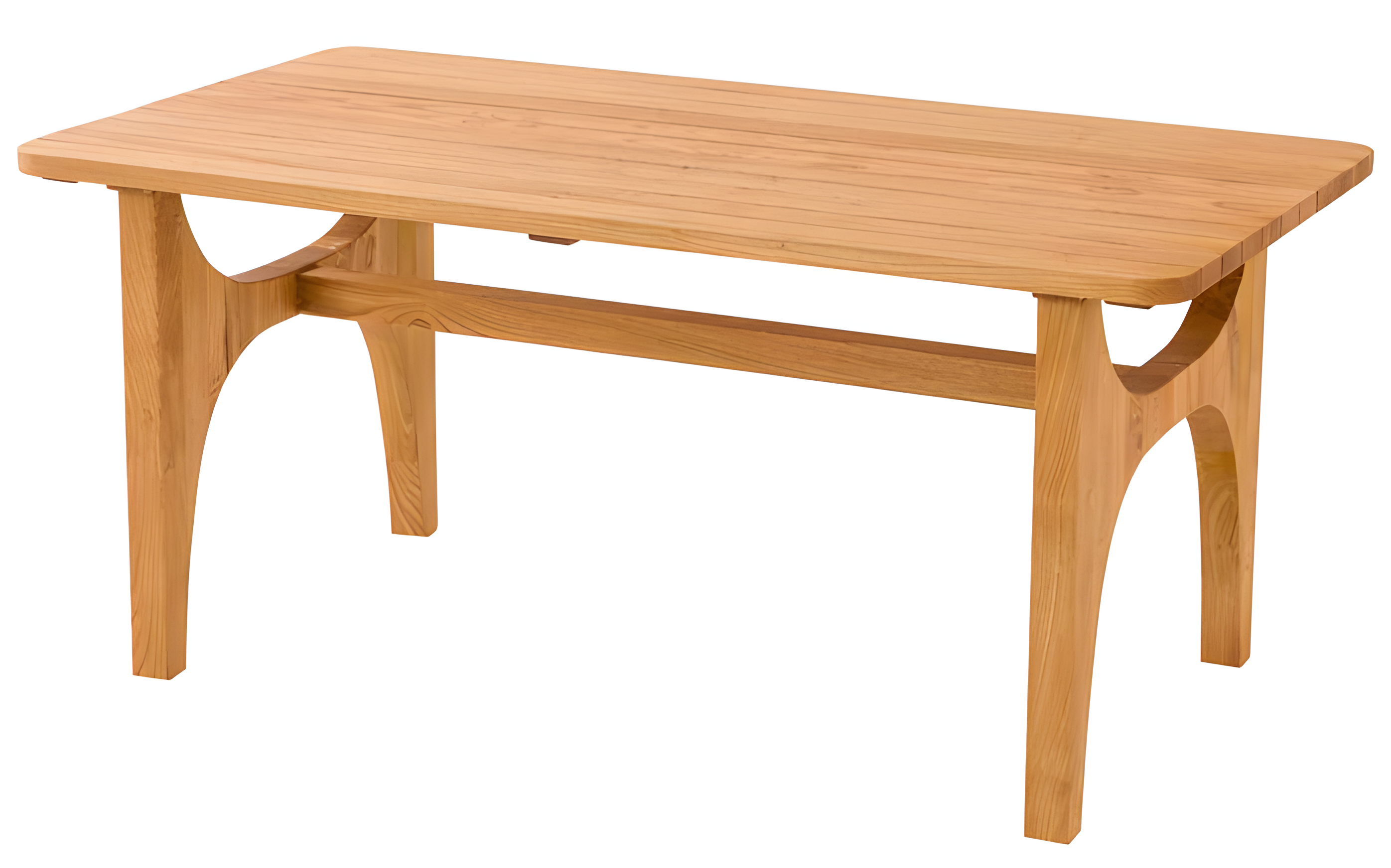 Eleganter brauner Esstisch aus Holz für stilvolle Essbereiche