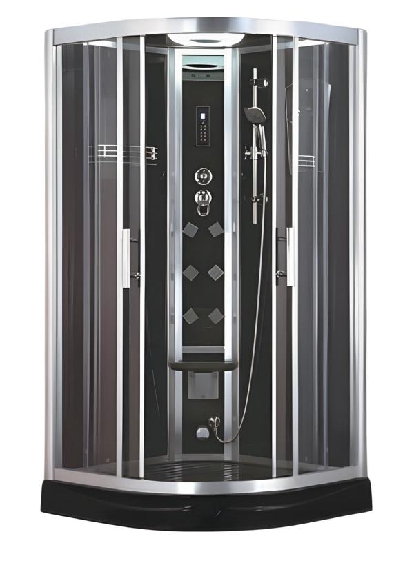 Hydromassage-Dusche Duschkabine Komfortdusche Multifunktionsdusche 120x90 cm