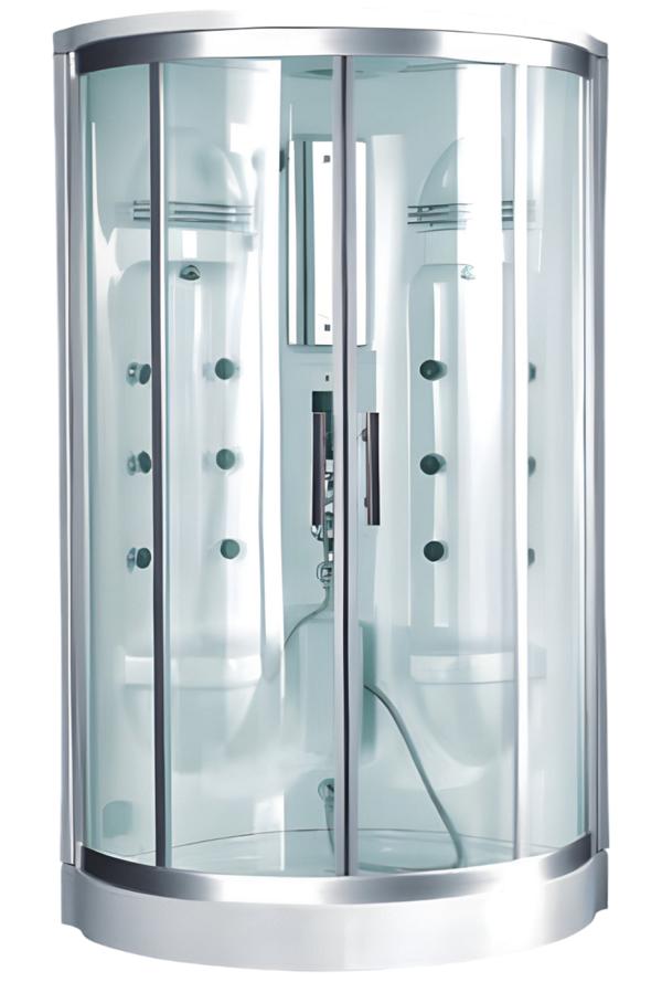 Multifunktionsdusche Duschkabine Komfort-Dusche Luxusduschkabine 108x108 cm