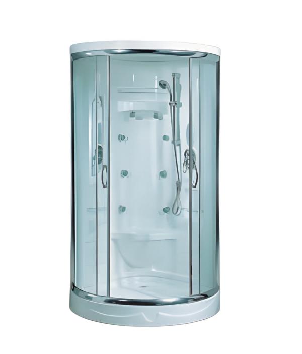 Komfortdusche Duschkabine Glaskabine Duschbox Glasdusche Luxusdusche 100x100 cm