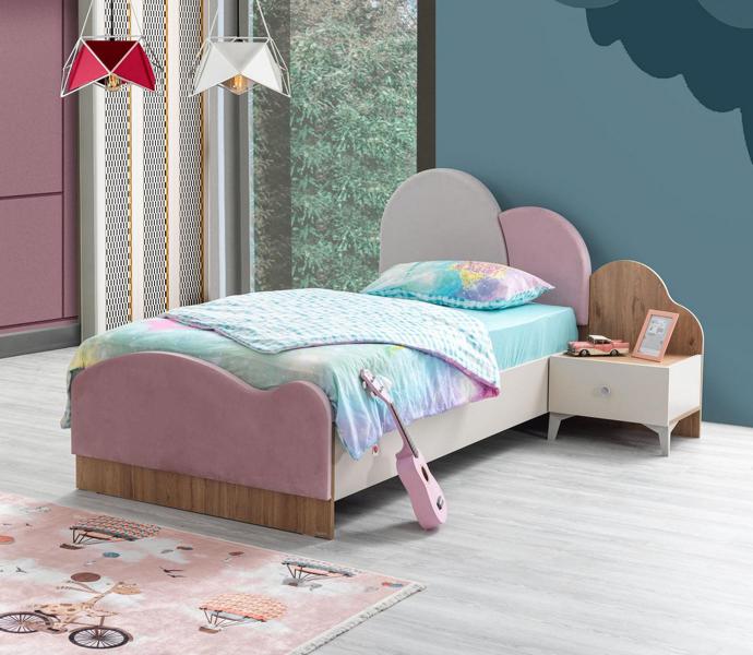 Kinderzimmer Set Kinderbett Nachttisch Top-Qualität Möbel