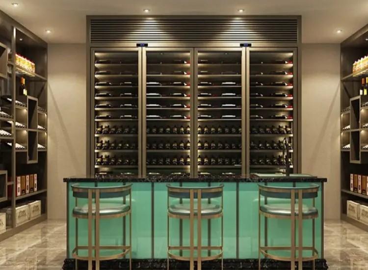 Weinarchiv Weinkühlschrank Weinablage Weinschrank Flaschenregal Weinmöbel