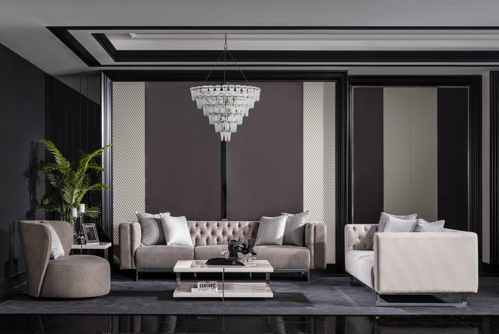 Sofagarnitur 4 3 1 Sitzer Set Design Sofa Polster Couchen Couch Modern