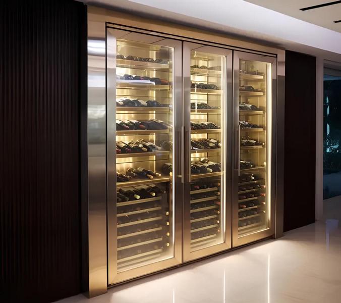 Weinkühler Weinkühlschrank Wein-Schrank Weinlagerkühler Weinkühlgerät