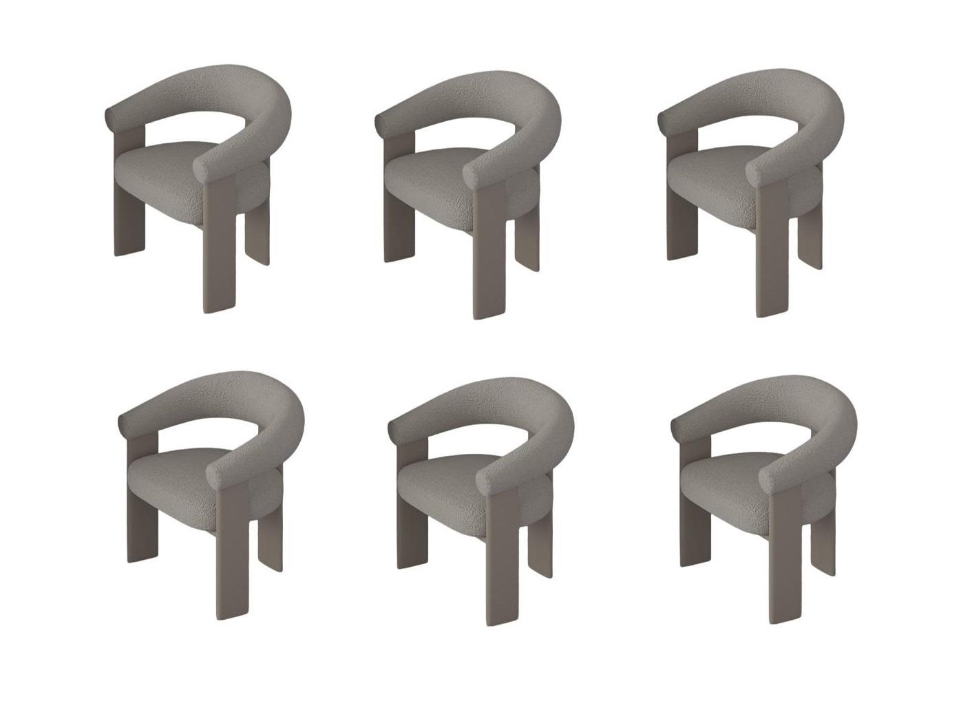Esstischstühle Set Moderner Stil Beige Elegantes Design Weiche Stühle